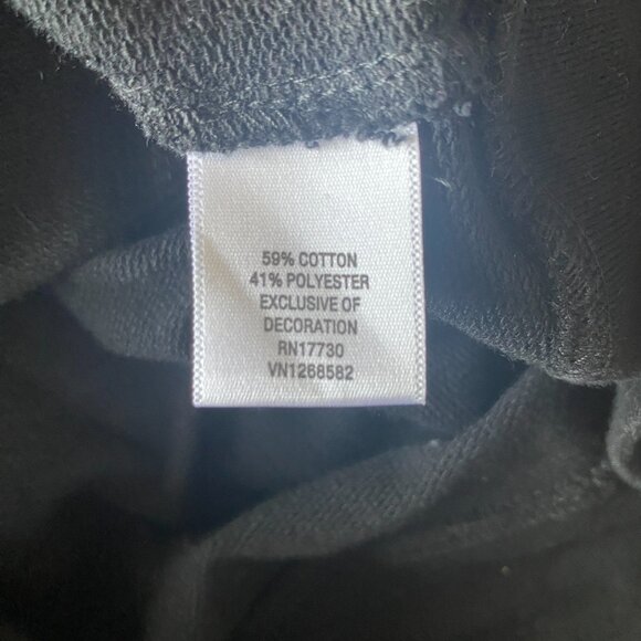 Converse One Star women's medium black short sleeve stretchy pullover top casual - Picture 9 of 10